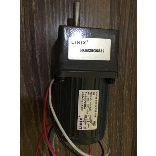 3 lines Constant speed LINIX 60JB15G08 Gear reducer motor 60JB60G08 YN60-220-10 Deceleration YN60-10 60JB3g08 60JB10g08