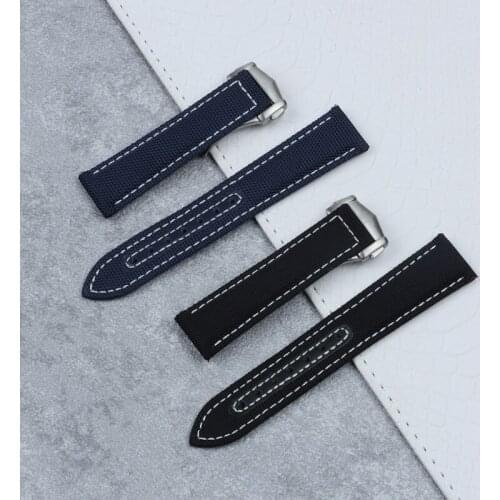 20mm Nylon Watch Strap High Quality Fashion Sport Watchband Suitable fo Omega Strap Seamaster 300 AT150 Fabric Leather AQUA TERR