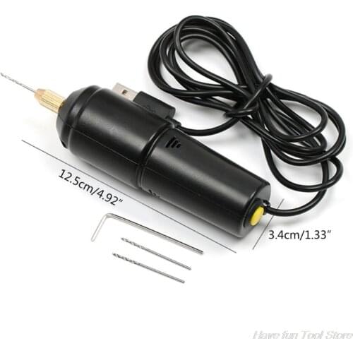 Handheld Mini Electric Drill for Pearl Epoxy Resin Jewelry Making DIY Wood Crafts Tools F25 21 Dropshipping