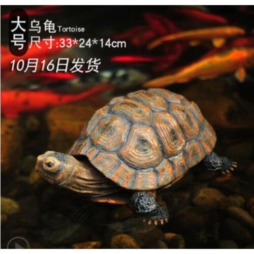 Animals tortoise Courtyard garden pool garden decoration Pond gardening resin student gift wholesale