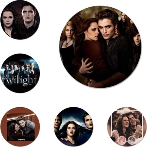 The Twilight Saga Badge Brooch Pin Accessories For Clothes Backpack Decoration gift