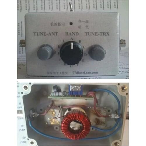 1-30 Mhz Manual Antenna Tuner kit for HAM RADIO QRP DIY Kit