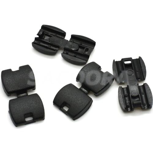 100pcs/pack Zipper Pull Cord Lock Stopper Cord Ends For Clothing/Backpack/Paracords