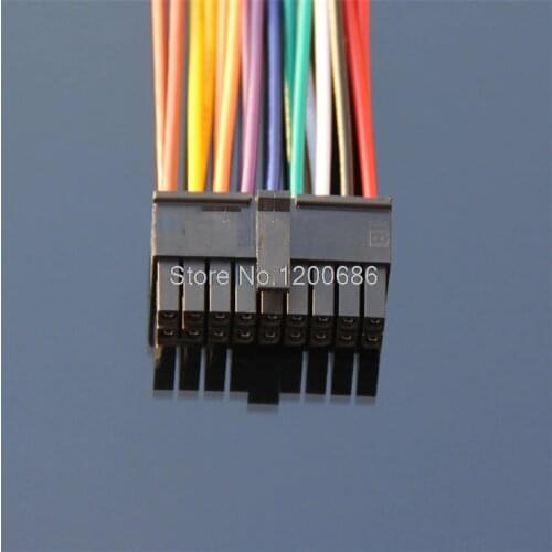 18PIN 20AWG 30CM Micro-Fit 3.0 43025 Molex 3.0 2x9pin 0430251800 18 pin Molex 3.0 2*9pin 18p wire harness
