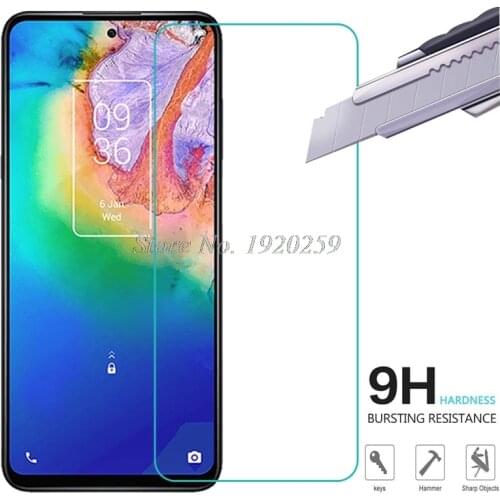 2PCS Tempered Glass For TCL 20 SE 5G Protective Film Explosion-proof High Quality Screen Protector For TCL 20 T781 Glass Cover