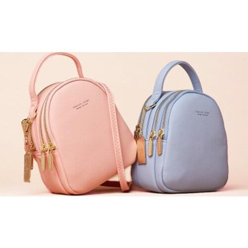 2021 New OLOEY Mini Backpack Women PU Leather Shoulder Bag Small Bagpack Travel Shopping Portable Large Capacity Small Backpack