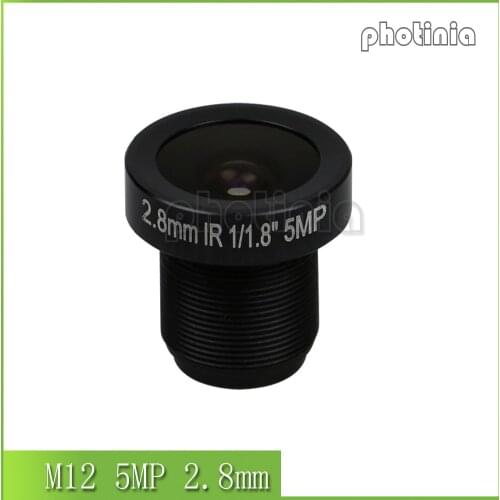 5Megapixel Fixed 1/1.8 inch 140 Wide angle Lens 2.8mm For IMX185/IMX385/IMX178 Drone/FPV Camera CCTV IP Camera