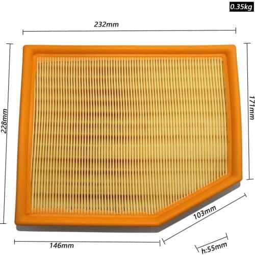 Car Engine Air Filter for TOYOTA MARK X X130 2009 2010 2011 2012 2013 2014 2015 2016 2017 2018 2019 2.5L 3.5L 17801-31100