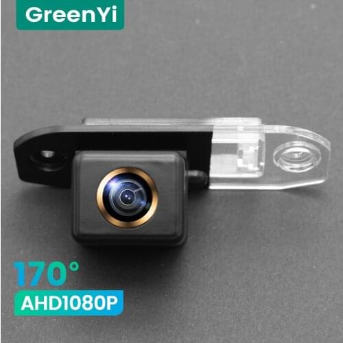 GreenYi 1080P HD 170° Car Rear View Camera For VOLVO S80 S40 S60 V60 XC90 XC60 Night Vision Reverse Reversing 4 pin Parking AHD