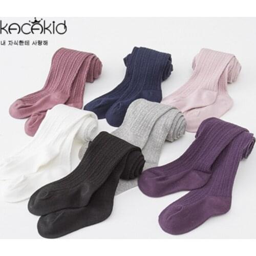 Kacakid 2019 New 7 Colors Cotton Kids Girls Children Pantyhose Ballet Collant Pink Dance Tights