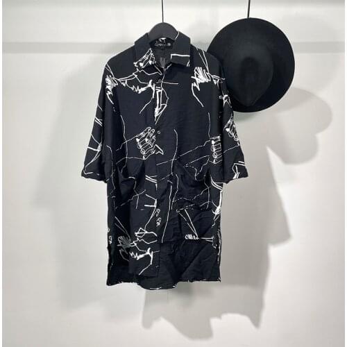 Owen seak Men T Shirt 100% Cotton Gothic Mens Clothing Hip Hop Tops Tees Summer Solid Sweetwear T Shirt