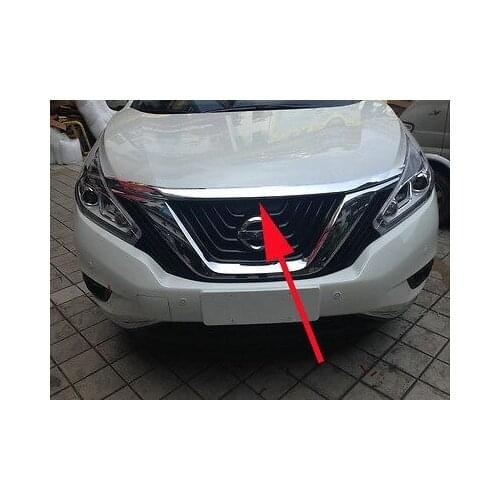 Front Grille Engine Cover Trim for Nissan Murano Molding Cover ABS 2015-2017