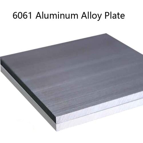 6061 Aluminum Alloy Plate 370x330x5mm Block Laser Cutting DIY Material Model Parts Car Frame Metal for Vehicles Boat Industry
