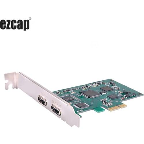 PCI Express HD Video Capture Card PCIE 1080P 60FPS HDMI Capture Card Vmix Wirecast Obs Game Meeting Live Broadcast Streaming Box