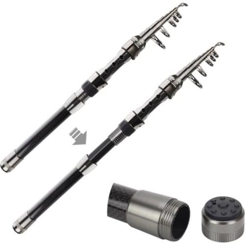 Portable Collapsible Sea Fishing Rod Retractable Anti-seawater Corrosion