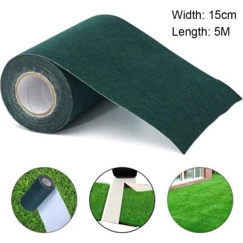 Simulated Grass Turf Tape Self Adhesive Seam Tape Single-sided Artificial Grass Joint Tape For Football Field Playground Garden