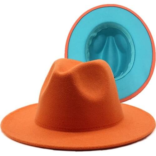 Hats fedoras wide brim hat Panama felt hat for male jazz hat church top cap british women fedoras hats for men шляпа женская