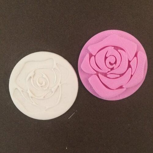 Wedding Rose Cookie Seal Model Baking Mold DIY Cake Tool 3D Printing Custom