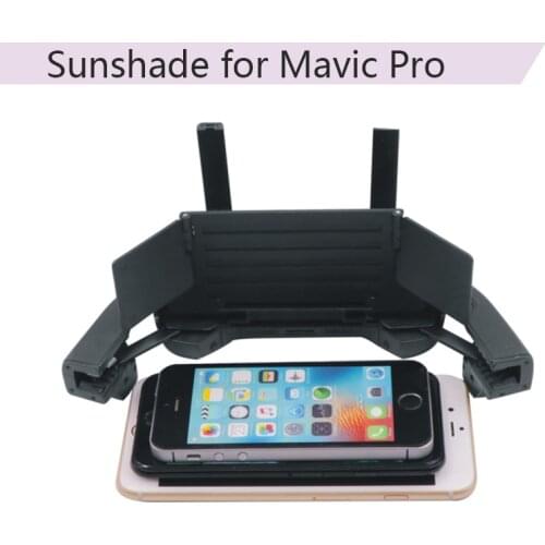 Light Weight Sunshade Phone Sun Hood for DJI Mavic Mini Pro Spark Mavic Air Mavic 2 Zoom Folding Cover Phone Accessory