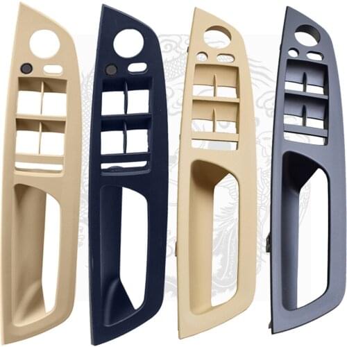 For BMW E70 X5 E71 X6 07-14 door inner handle left front door Interior door panel drivers seat button switch frame storage box