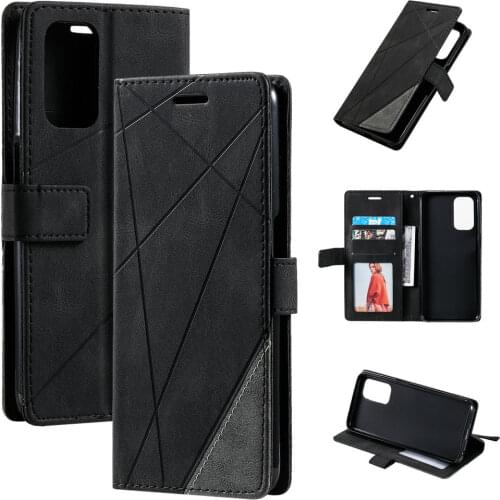 For OPPO A74 5G Flip Case Leather Business Wallet Book Shell OPPO A74 Case OPPO A 74 2021 CPH2197 Phone Cover Fundas Shockproof