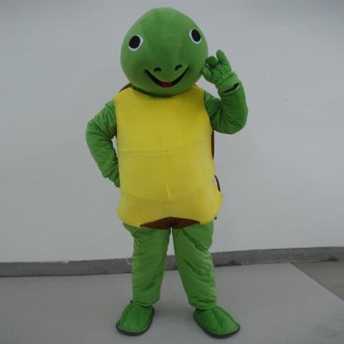 Green Tortoise Mascot Cosplay Costumes For Adults Fancy Dress Christmas Cosplay for Halloween Party Event