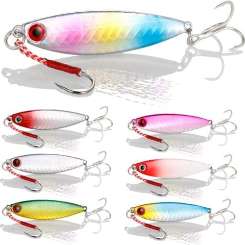 1PCS Sequins Fishing Lure Spinnerbait Metal Jig Artificial Baits Wobbler Rotating Bait go fishing Fish Goods Tackle For fishing