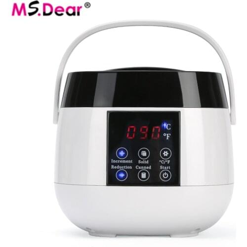 Wax Heater Hair Removal Machine LCD Display Smart Waxing Machine SPA Hand Feet Body Epilator Paraffin Wax Warmer Fast Heat