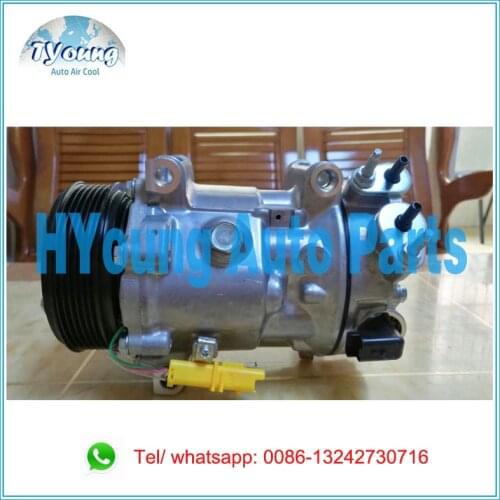 SD7C16 1322F 6453ZT 6453ZS auto ac compressor for PEUGEOT 308 407 508 3008 5008 Citroen C4 C5 9671451380 9684141780