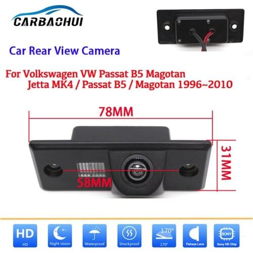 Car Backup Reverse Rear View Camera For Volkswagen VW Passat B5 Magotan/Jetta MK4 / Passat B5 / Magotan Night Vision HD CCD