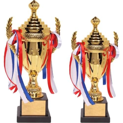 Large Trophy Multicolor Bows Inspiring Trophy Cup Party Celebrations Gifts For Sports Meeting Competitions