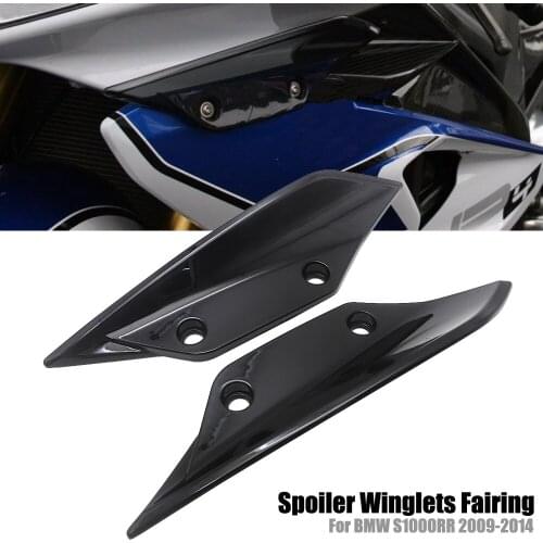 Motorcycle Front Side Fender Spoiler Winglets Wing Fairing Panel Cover Case For BMW S1000RR S1000 S 1000 RR 2009-2014 2013 2012