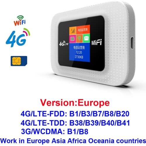 Dong Zhen Hua MD921 Wifi Router Mobile Hotspot Wireless 4G Modem LTE Fdd Band Portable Router PK Xiaomi Huawei E5573S-856 e5573