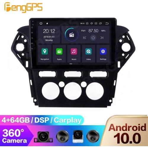 DVD Player for Ford Mondeo MK4 2011-2013 Android Multimedia Radio GPS Navigation Carplay DSP Touch Screen Headunit PX6 4+64G