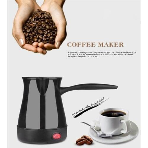 Electric Semi-Automatic Moka Pot Coffee Machine 3-6 Cups Three Colors of Black Red and White to Choose From moka maker electric