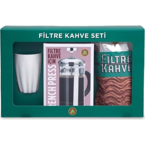 Coffee World Filter Coffee Pleasure Set. coffee brewing tool. printing. Cup . gift coffee set