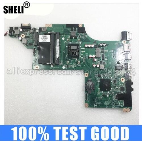 SHELI FOR HP 637212-001 fit DV6 DV6-3000 motherboard I3-370M CPU DALX6HMB6C0 fully tested
