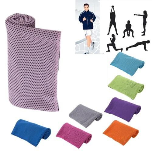 Instant Cooling Towel ICE Cold Golf Cycling Jogging Gym Sports Outdoor Towel Home Textile