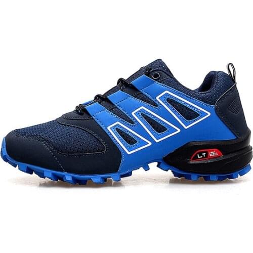 Men luminous shoes Solomon series explosion-proof sneakers shoes chaos large size outdoor shoes non-slip casual sports shoes 47