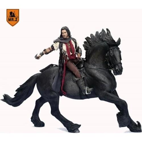 Newest Mr.Z 1/6th British Shire Horse Animal Doll Model SH001-005 Fit 12" Figure