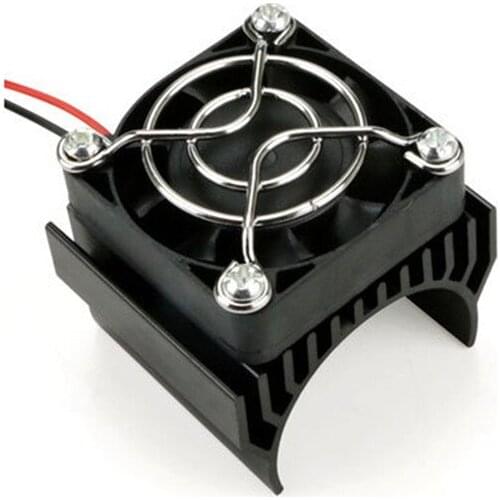 Cooling Fan Motor Heat Dissipation Radiator for 540 550 3650 Motor RC Model Car Parts Universal Motor Heat Sink Cool Fan