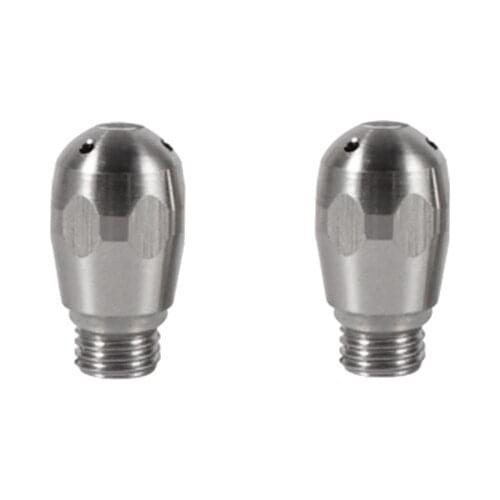 2 Pack Stainless Steel 4 Holes Coffee Machine Steam Nozzle Perfect Universal Milk Foam Spout Coffee Tools Accessories