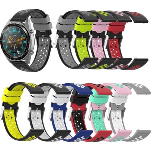 20mm Wrist Strap for Samsung Galaxy Watch Active 2 Bracelet 22mm Watchband for Galaxy Watch 46mm Gear S3 Amazfit Bip Accessories