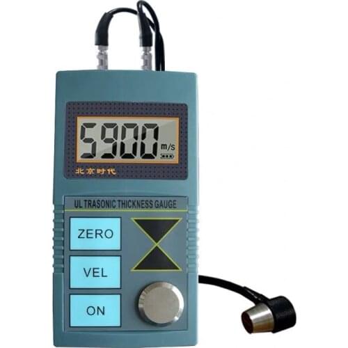 TT100 1000-9999m/s Ultrasonic Industrial Pipe Wall Thickness Gauge