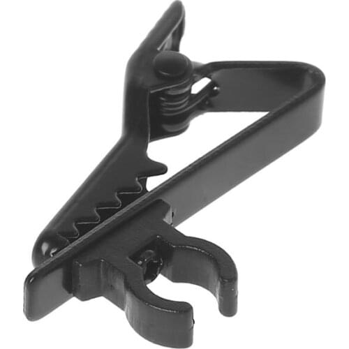 Universal Microphone Lapel Tie Clip Mini Clamp Portable Used For T-shirt Collar New