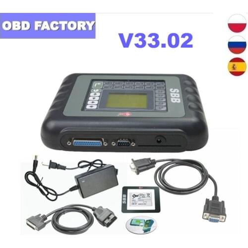 Top quality Professional Silca SBB V33.02 Auto Key programmer multi-langauge sbb Car Key Programmer V33.02