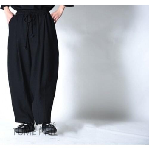 High Elastic Waist Black Leisure Long Wide Leg Trousers New Loose Fit Pants Women Fashion Tide Spring Autumn 2020