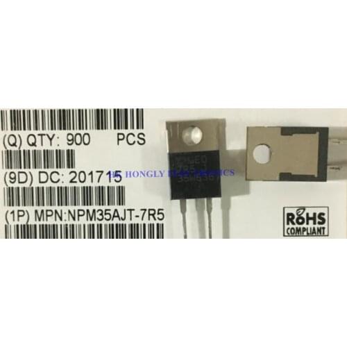 10PCS TO-220 TR35JBE7R50 35W 7.5R 5% NPM35AJT-7R5 Resistor