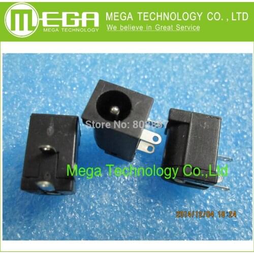 100pcs Female DC Power Jack supply socket 5.5X2.1mm Integrated Circuits Automation Kits