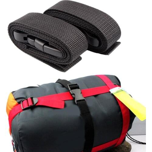 2PCS Outdoor Backpack Belt Mattress Sleeping Bag Tent Strap Luggage Suitcase Accessories Durable Moisture-proof